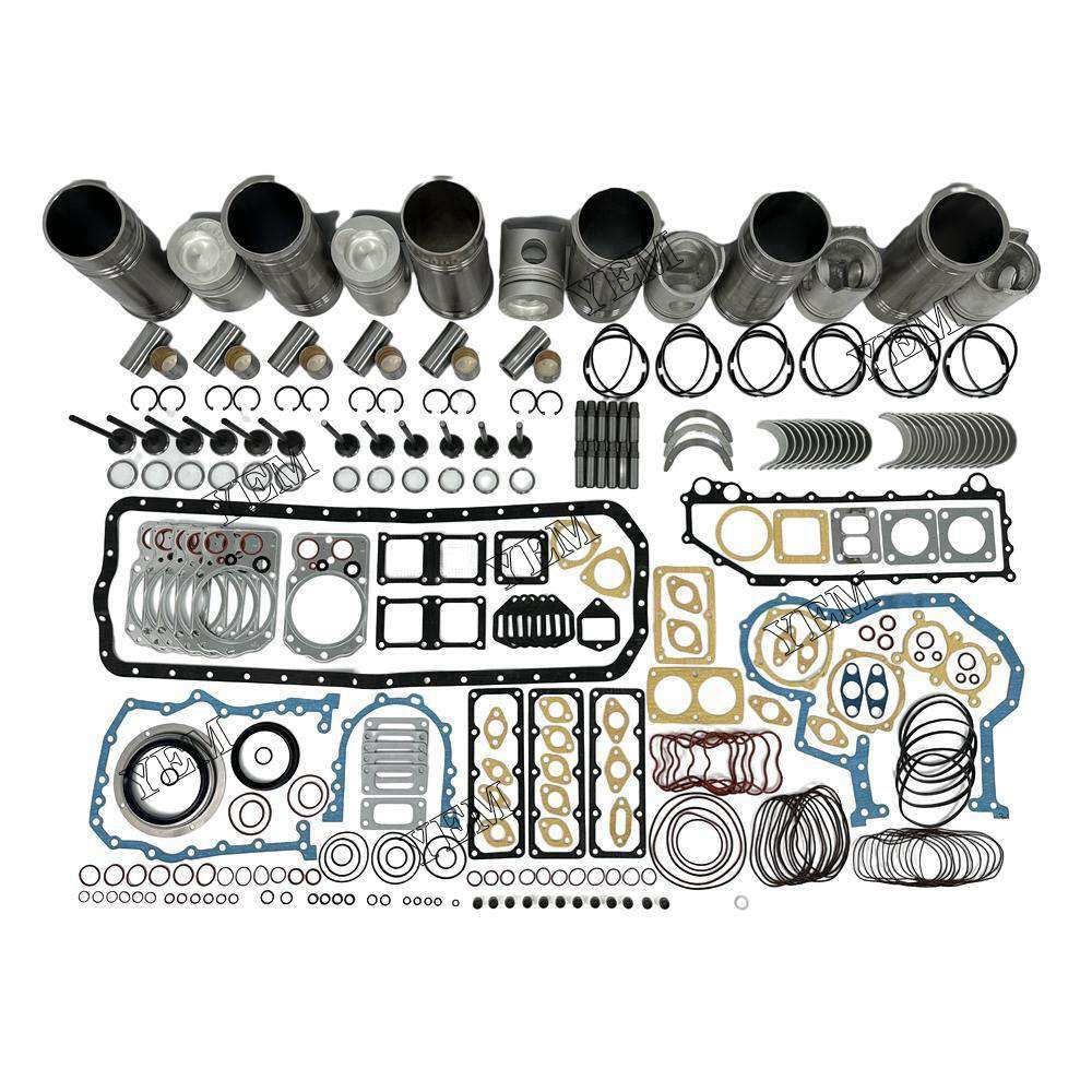 6D22 Overhaul Rebuild Kit With Gasket Set Bearing-Valve Train ME052447 For Mitsubishi 6 cylinder diesel engine parts For Mitsubishi