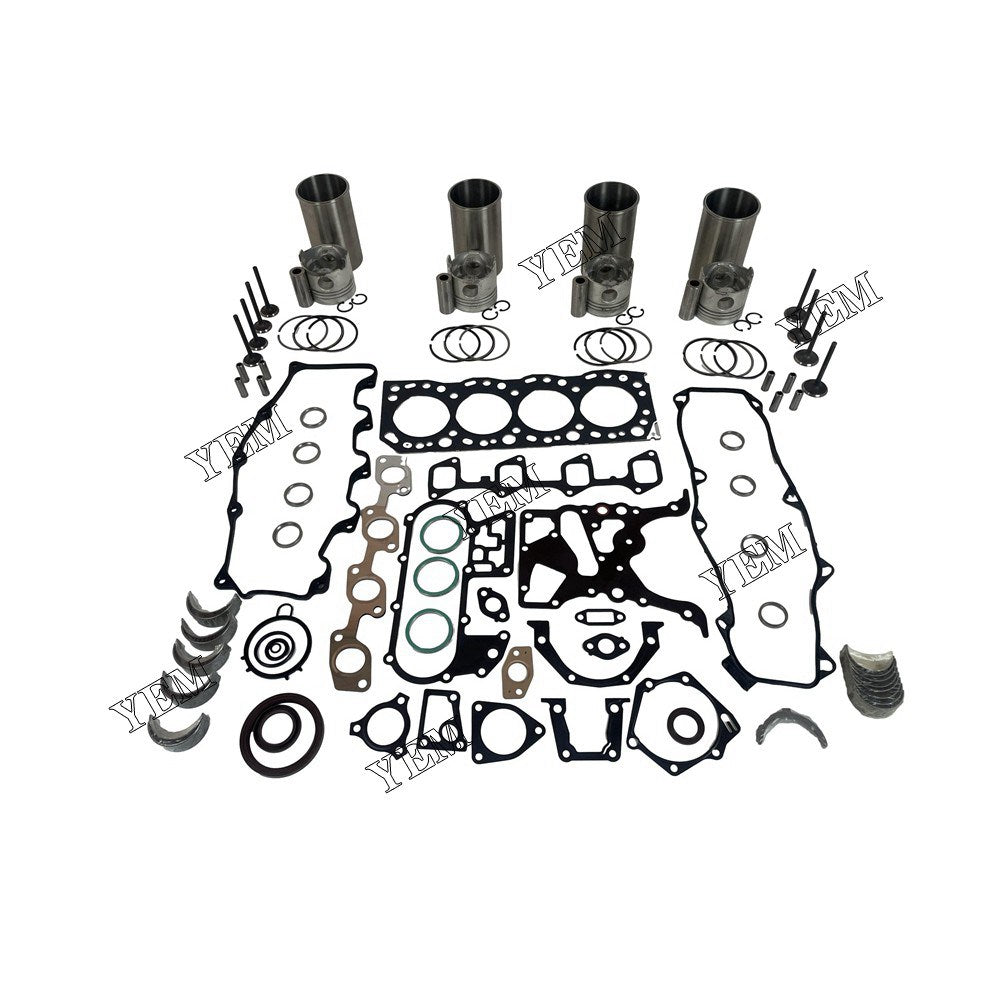 2L Overhaul Rebuild Kit With Gasket Set Bearing-Valve Train For Toyota 4 cylinder diesel engine parts