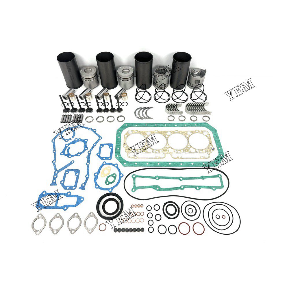 WO4D Overhaul Rebuild Kit With Gasket Set Bearing For Hino 4 cylinder diesel engine parts For Hino