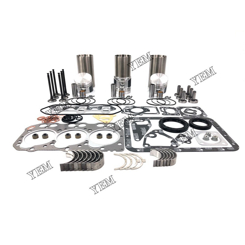 3TN72 Overhaul Rebuild Kit With Gasket Set Bearing-Valve Train For Yanmar 3 cylinder diesel engine parts For Yanmar