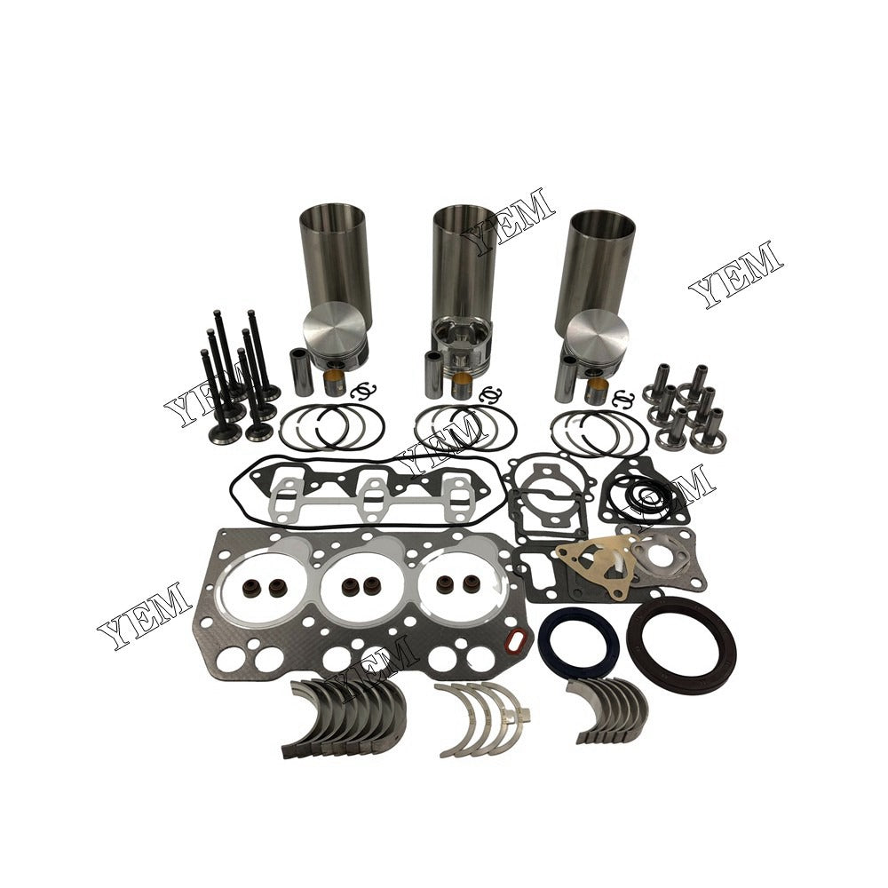 3TNA68 Overhaul Rebuild Kit With Gasket Set Bearing-Valve Train For Yanmar 3 cylinder diesel engine parts For Yanmar