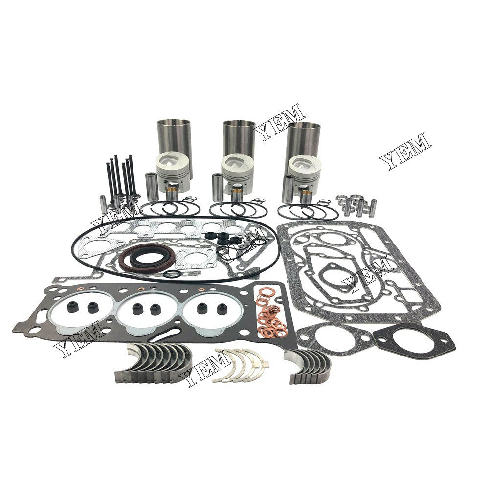 3KR2 Overhaul Rebuild Kit With Gasket Set Bearing-Valve Train For isuzu 3 cylinder diesel engine parts For isuzu