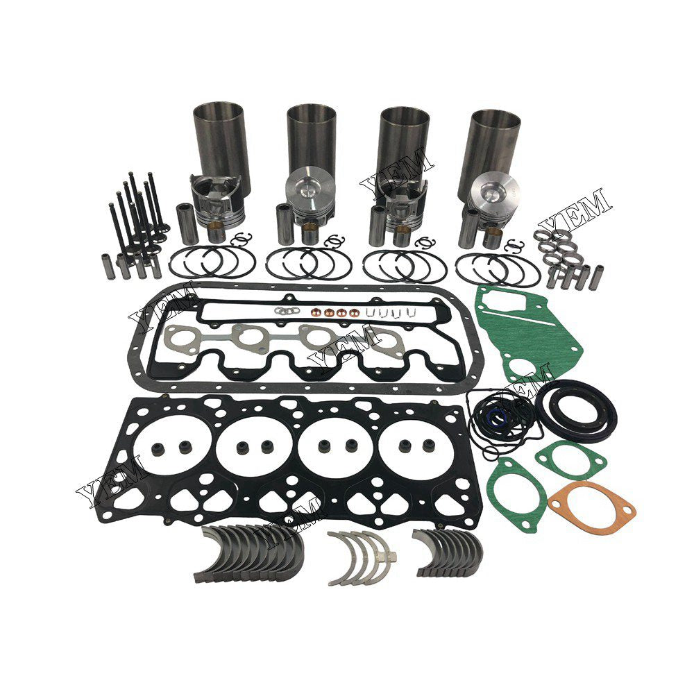 4LE2- DI Overhaul Rebuild Kit With Gasket Set Bearing-Valve Train For isuzu 4 cylinder diesel engine parts