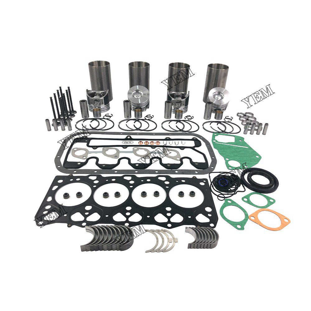 4LE2- DI Overhaul Rebuild Kit With Gasket Set Bearing-Valve Train For isuzu 4 cylinder diesel engine parts For isuzu