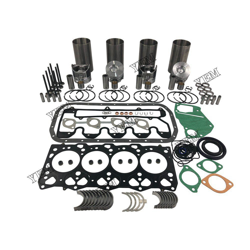 4LE2- DI Overhaul Rebuild Kit With Gasket Set Bearing-Valve Train For isuzu 4 cylinder diesel engine parts For isuzu