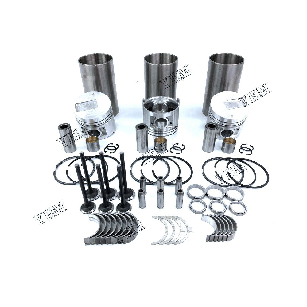 S3Q2 Cylinder Liner Kit For Mitsubishi 3 cylinder diesel engine parts For Mitsubishi