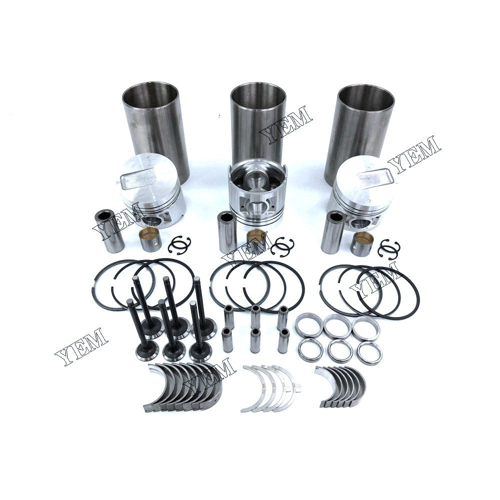 S3Q2 Cylinder Liner Kit For Mitsubishi 3 cylinder diesel engine parts For Mitsubishi