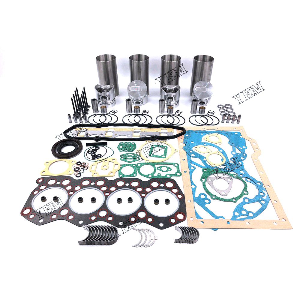 S4E Cylinder Liner Kit For Mitsubishi 4 cylinder diesel engine parts