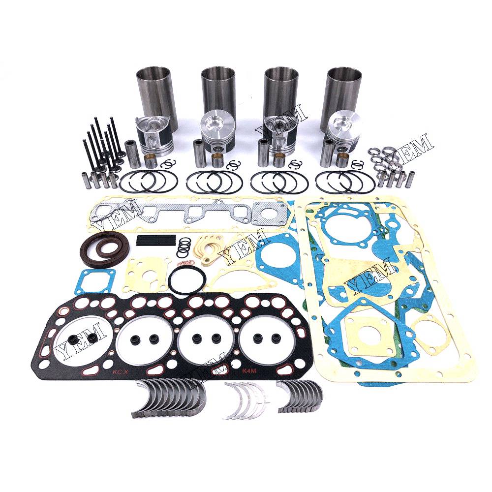 K4M DI Overhaul Rebuild Kit With Gasket Set Bearing-Valve Train For Mitsubishi 4 cylinder diesel engine parts