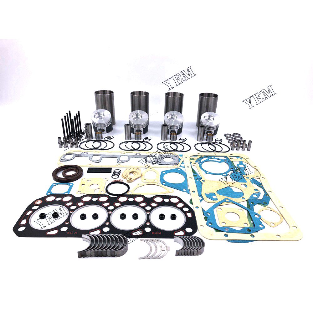 K4M DI Overhaul Rebuild Kit With Gasket Set Bearing-Valve Train For Mitsubishi 4 cylinder diesel engine parts For Mitsubishi