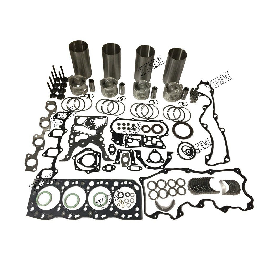 3L Overhaul Rebuild Kit With Gasket Set Bearing-Valve Train For Toyota 4 cylinder diesel engine parts