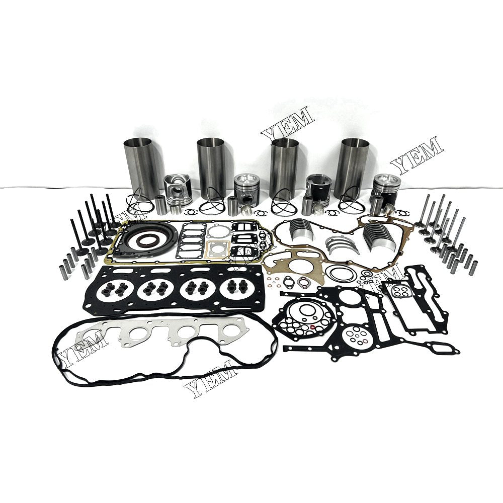 C4.4 CR Engine Overhaul Rebuild Kit With Gasket Bearing Valve Set For Caterpillar 6 cylinder diesel engine parts