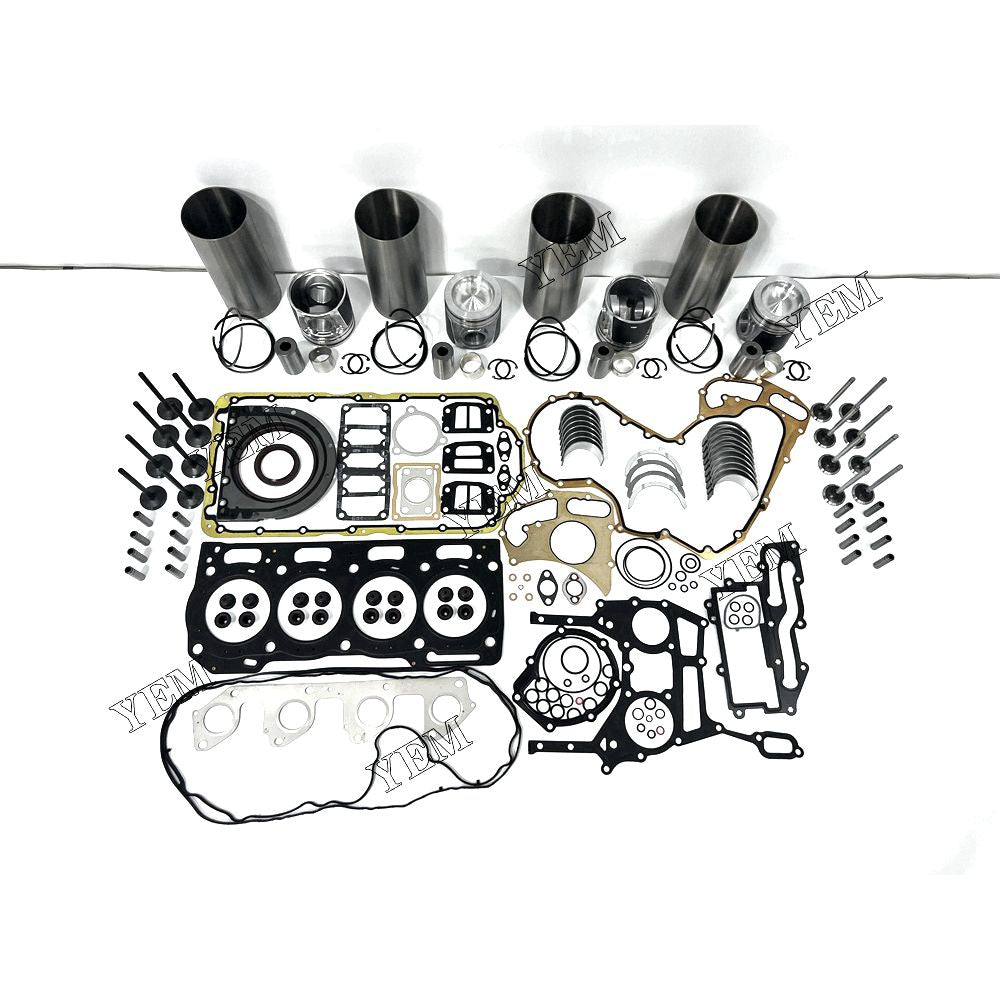 C4.4 CR Engine Overhaul Rebuild Kit With Gasket Bearing Valve Set For Caterpillar 6 cylinder diesel engine parts For Caterpillar