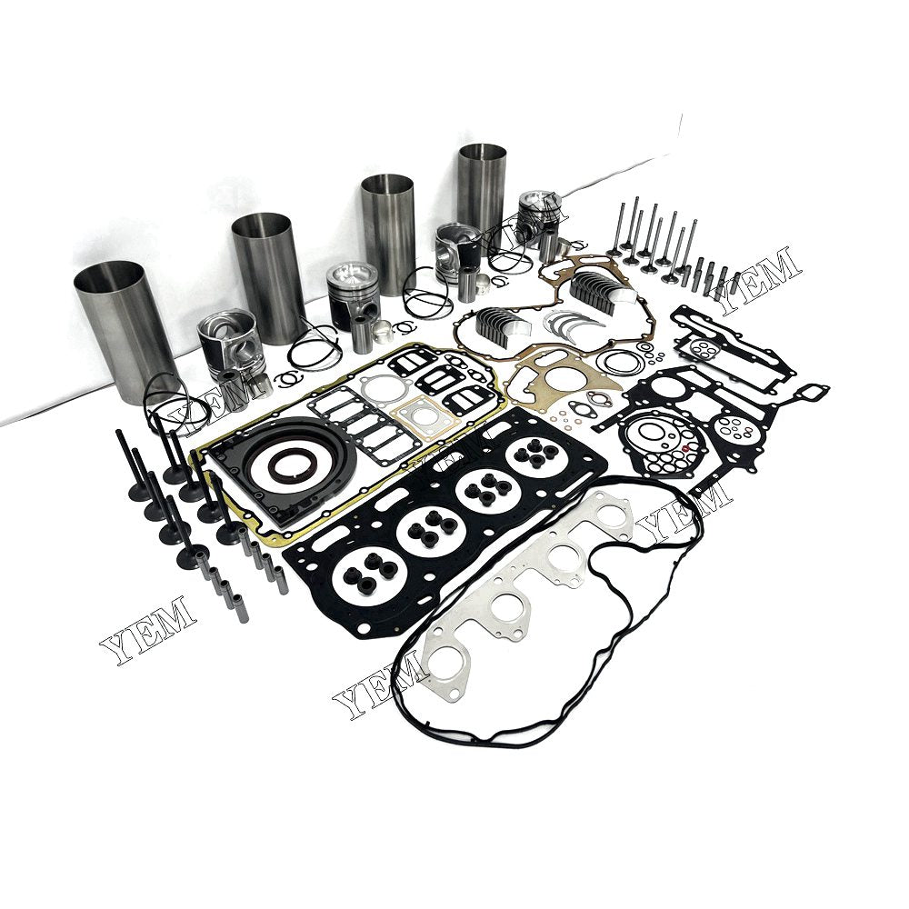 C4.4 CR Engine Overhaul Rebuild Kit With Gasket Bearing Valve Set For Caterpillar 6 cylinder diesel engine parts For Caterpillar