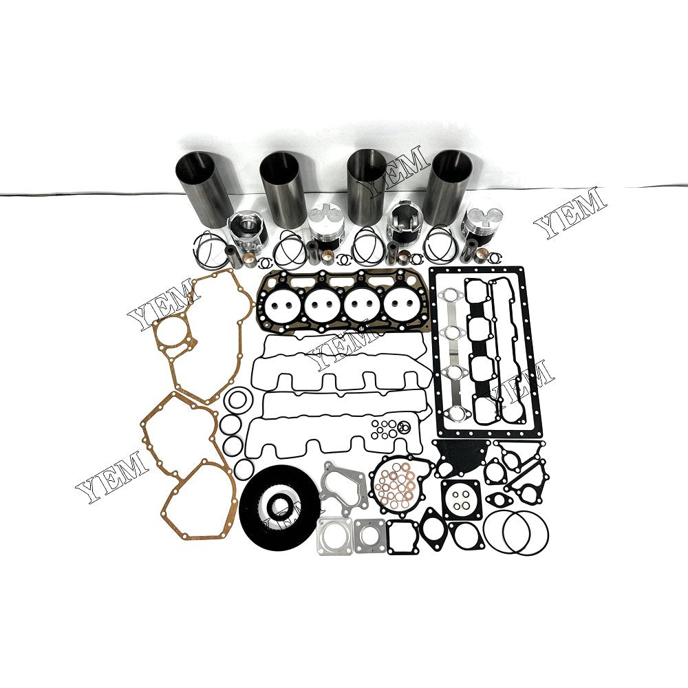 3024 Overhaul Kit With Gasket Set For Caterpillar 4 cylinder diesel engine parts For Caterpillar