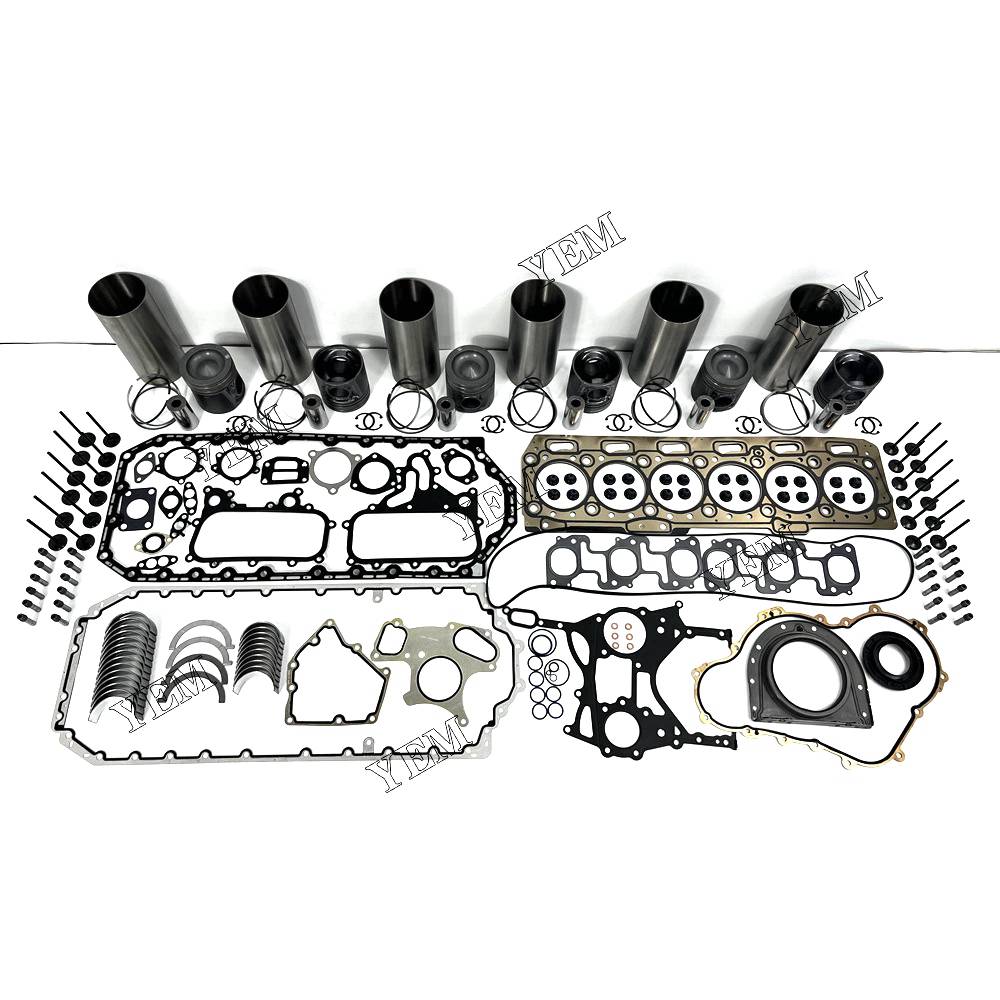 C6.6-CR Engine Overhaul Rebuild Kit With Gasket Bearing Valve Set For Caterpillar 6 cylinder diesel engine parts For Caterpillar