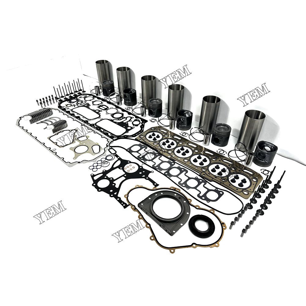 C6.6-CR Engine Overhaul Rebuild Kit With Gasket Bearing Valve Set For Caterpillar 6 cylinder diesel engine parts For Caterpillar