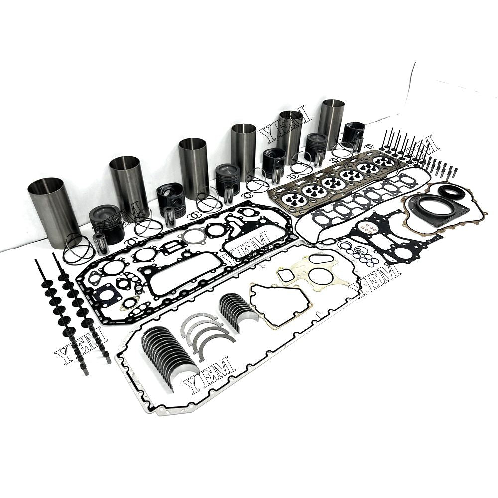 C6.6-CR Engine Overhaul Rebuild Kit With Gasket Bearing Valve Set For Caterpillar 6 cylinder diesel engine parts For Caterpillar