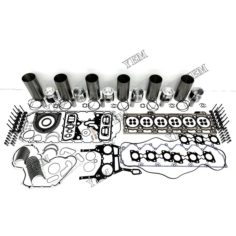 C7.1 CR Engine Overhaul Rebuild Kit With Gasket Bearing Valve Set For Caterpillar 6 cylinder diesel engine parts For Caterpillar