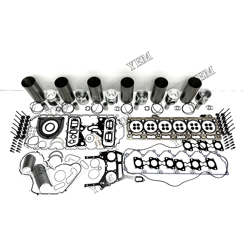 C7.1 CR Engine Overhaul Rebuild Kit With Gasket Bearing Valve Set For Caterpillar 6 cylinder diesel engine parts For Caterpillar