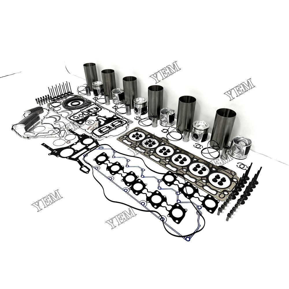 C7.1 CR Engine Overhaul Rebuild Kit With Gasket Bearing Valve Set For Caterpillar 6 cylinder diesel engine parts For Caterpillar