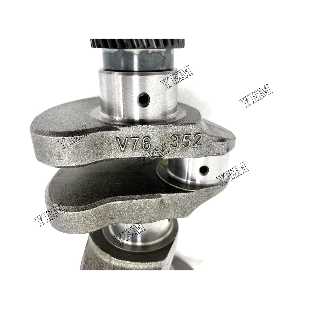 For Yanmar 3TNV76 119717-21700Crankshaft forklift Diesel engine Excavator For Yanmar