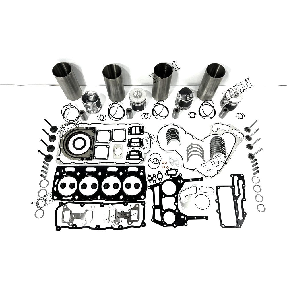 C4.4/DI Overhaul Rebuild Kit With Gasket Set Bearing-Valve Train For Caterpillar 4 cylinder diesel engine parts For Caterpillar