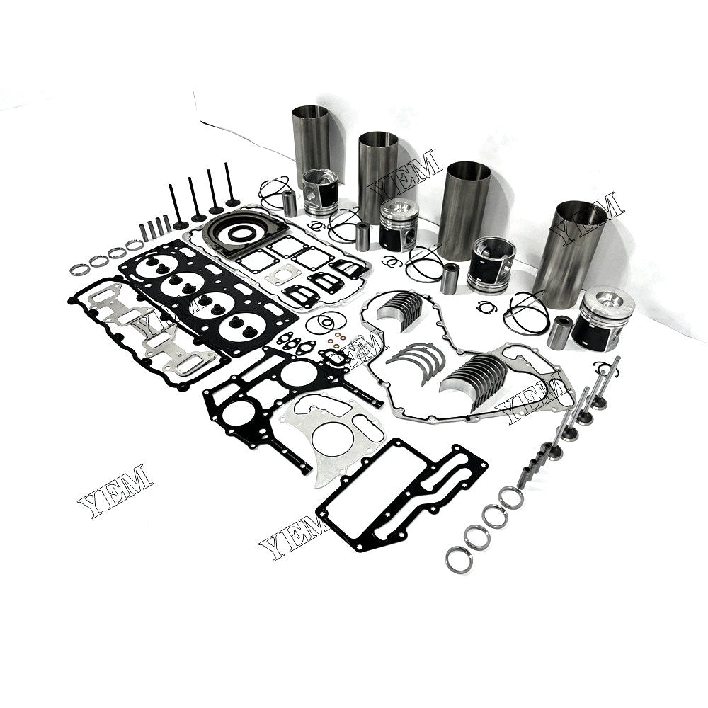 C4.4/DI Overhaul Rebuild Kit With Gasket Set Bearing-Valve Train For Caterpillar 4 cylinder diesel engine parts For Caterpillar