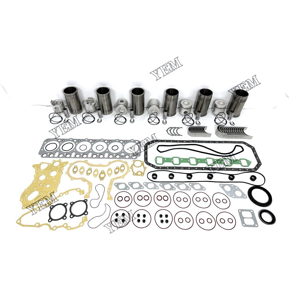 FD6 Overhaul Rebuild Kit With Gasket Set Bearing For Nissan 6 cylinder diesel engine parts For Nissan