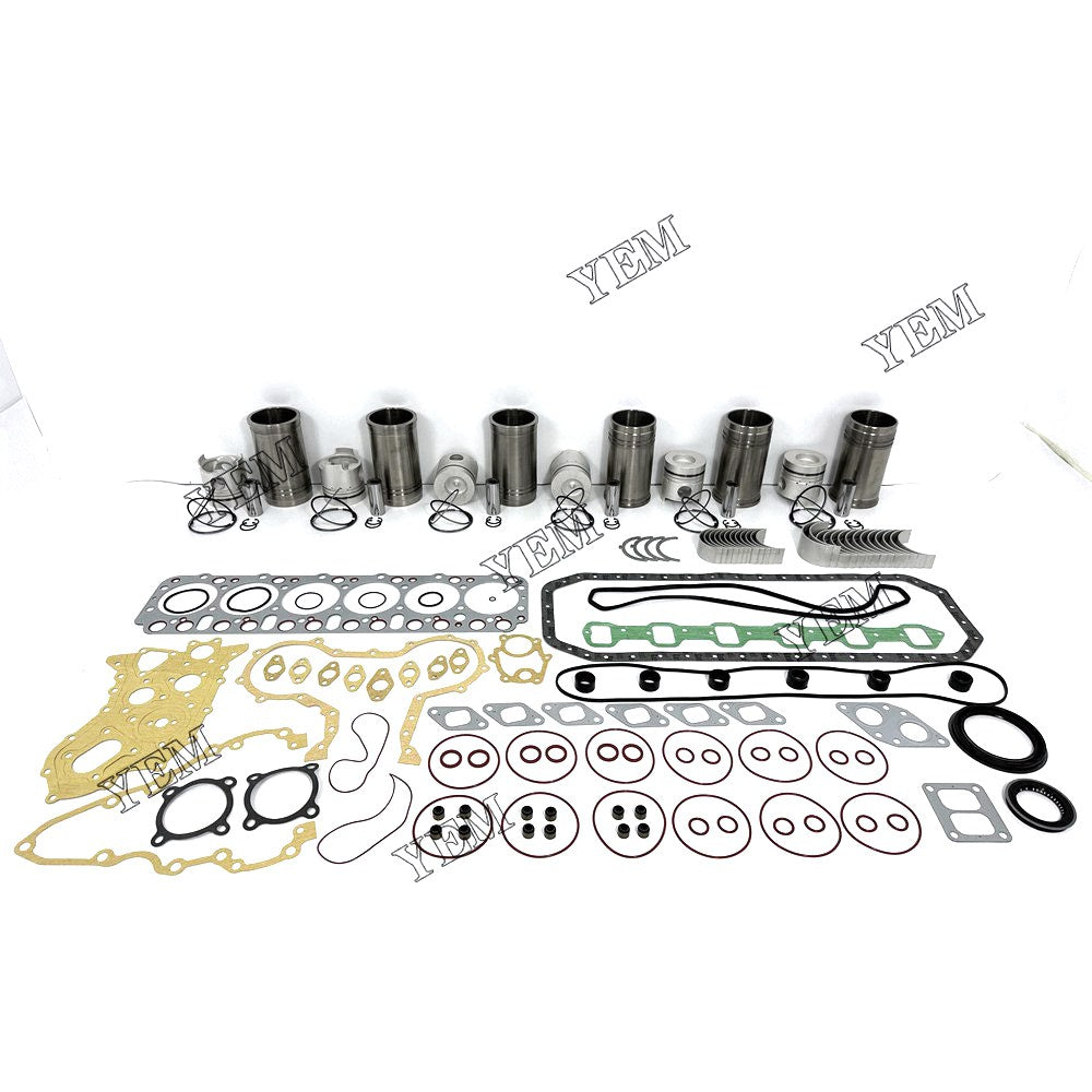 FD6 Overhaul Rebuild Kit With Gasket Set Bearing For Nissan 6 cylinder diesel engine parts For Nissan