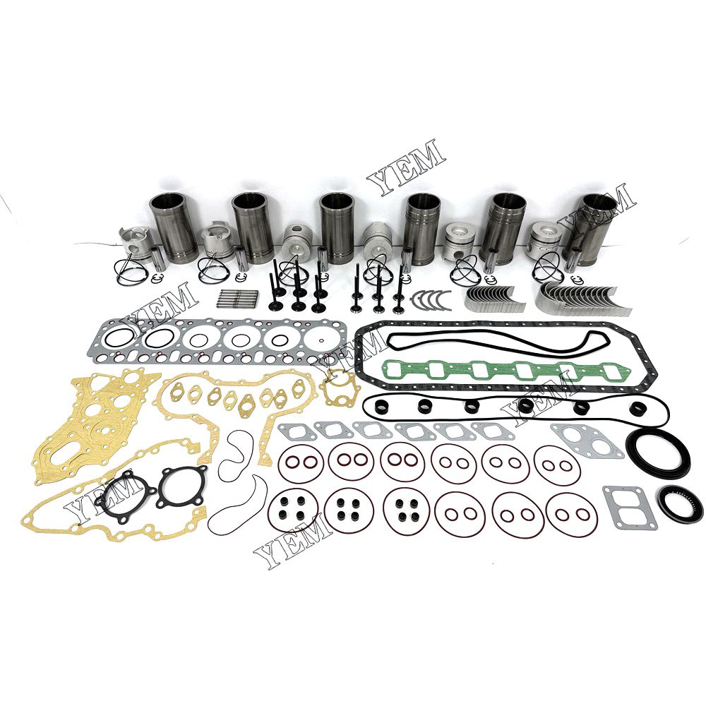 FD6 Engine Overhaul Rebuild Kit With Gasket Bearing Valve Set For Nissan 6 cylinder diesel engine parts For Nissan