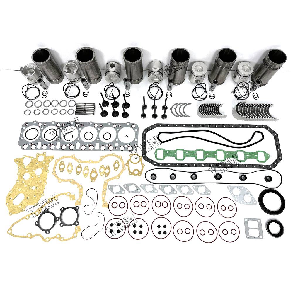 FD6 Overhaul Rebuild Kit With Gasket Set Bearing-Valve Train For Nissan 6 cylinder diesel engine parts