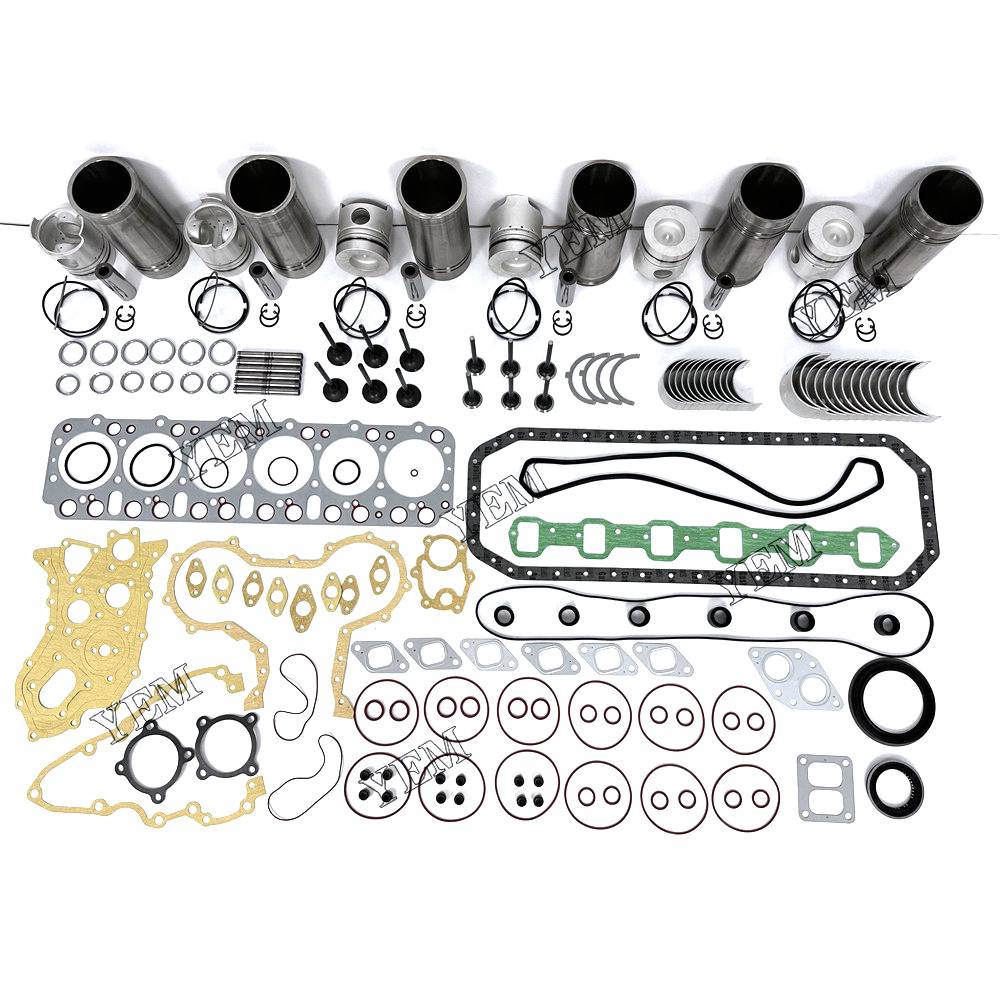 FD6 Overhaul Rebuild Kit With Gasket Set Bearing-Valve Train For Nissan 6 cylinder diesel engine parts For Nissan