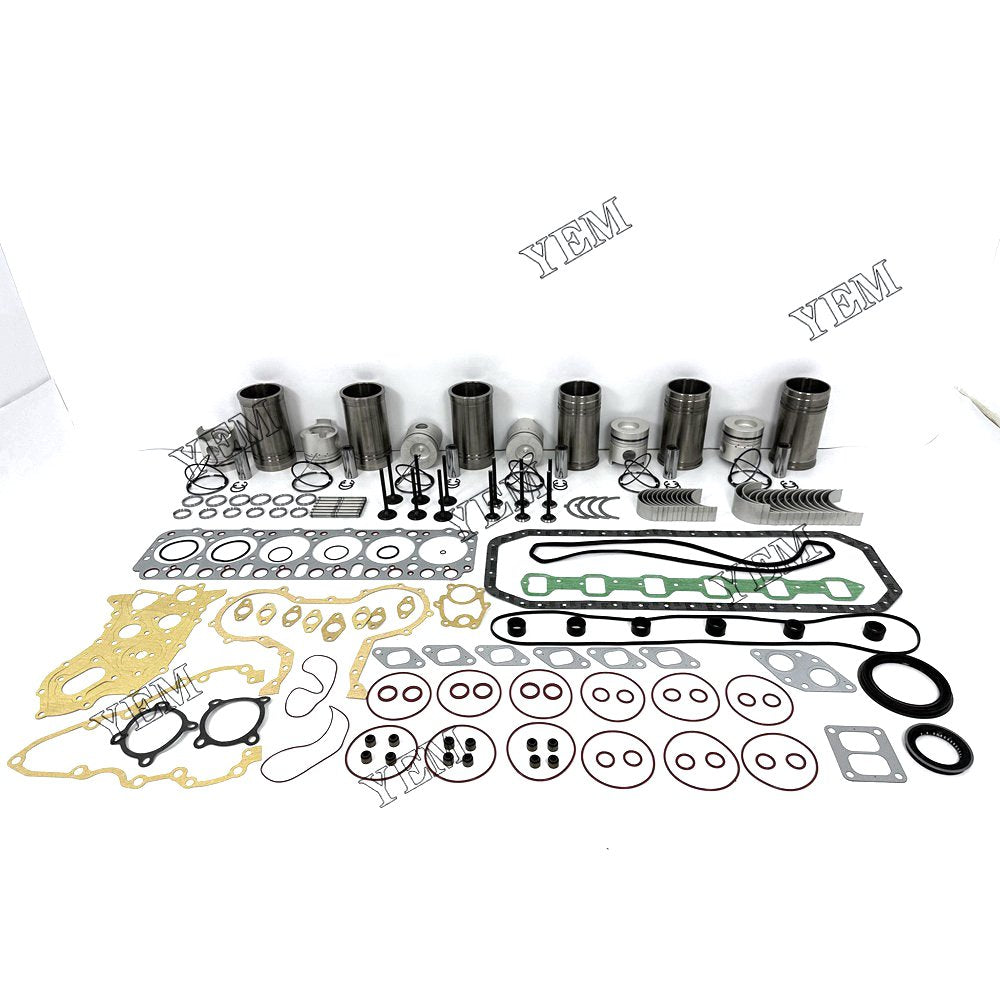 FD6 Overhaul Rebuild Kit With Gasket Set Bearing-Valve Train For Nissan 6 cylinder diesel engine parts For Nissan