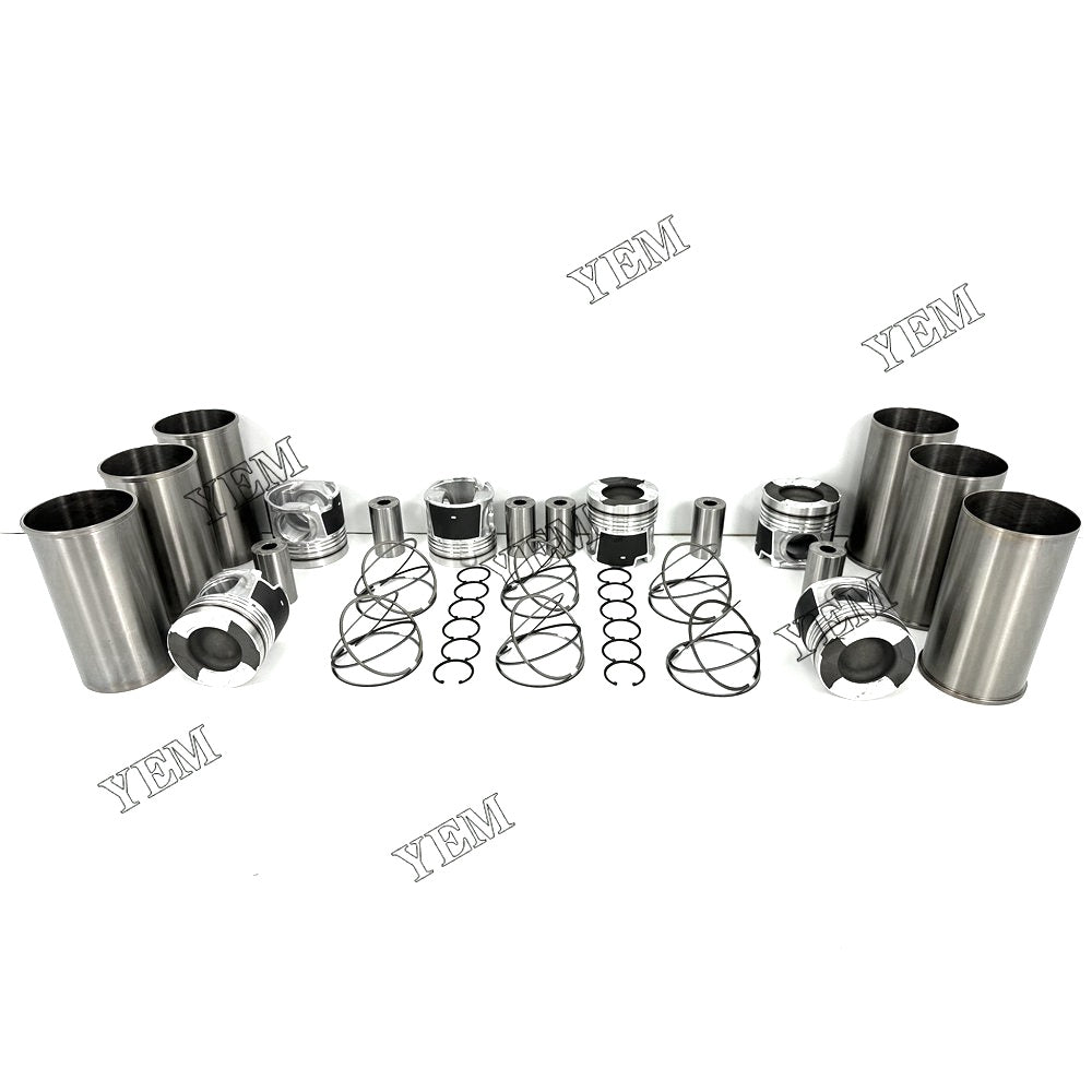 6UZ1 Cylinder Liner Kit For isuzu 6 cylinder diesel engine parts