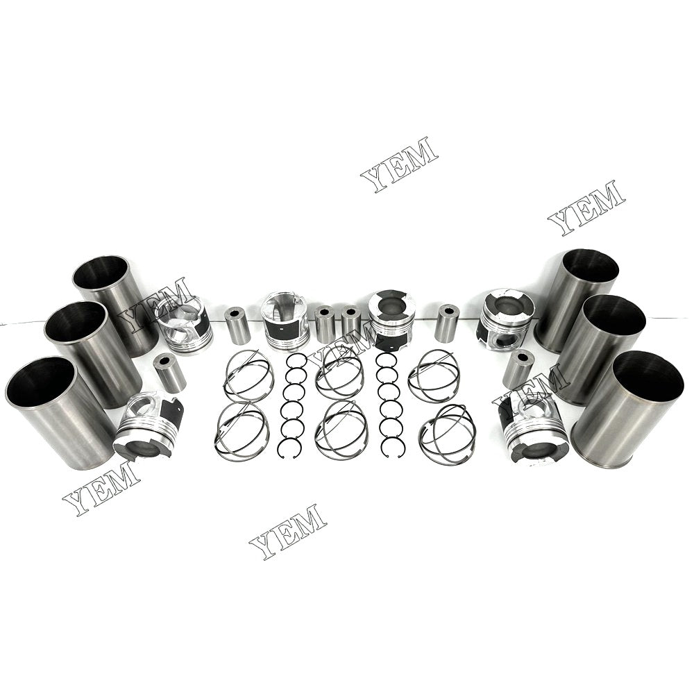 6UZ1 Cylinder Liner Kit For isuzu 6 cylinder diesel engine parts For isuzu