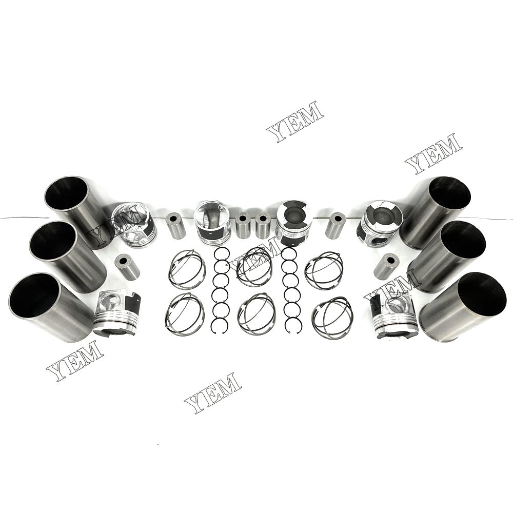 6UZ1 Cylinder Liner Kit For isuzu 6 cylinder diesel engine parts For isuzu