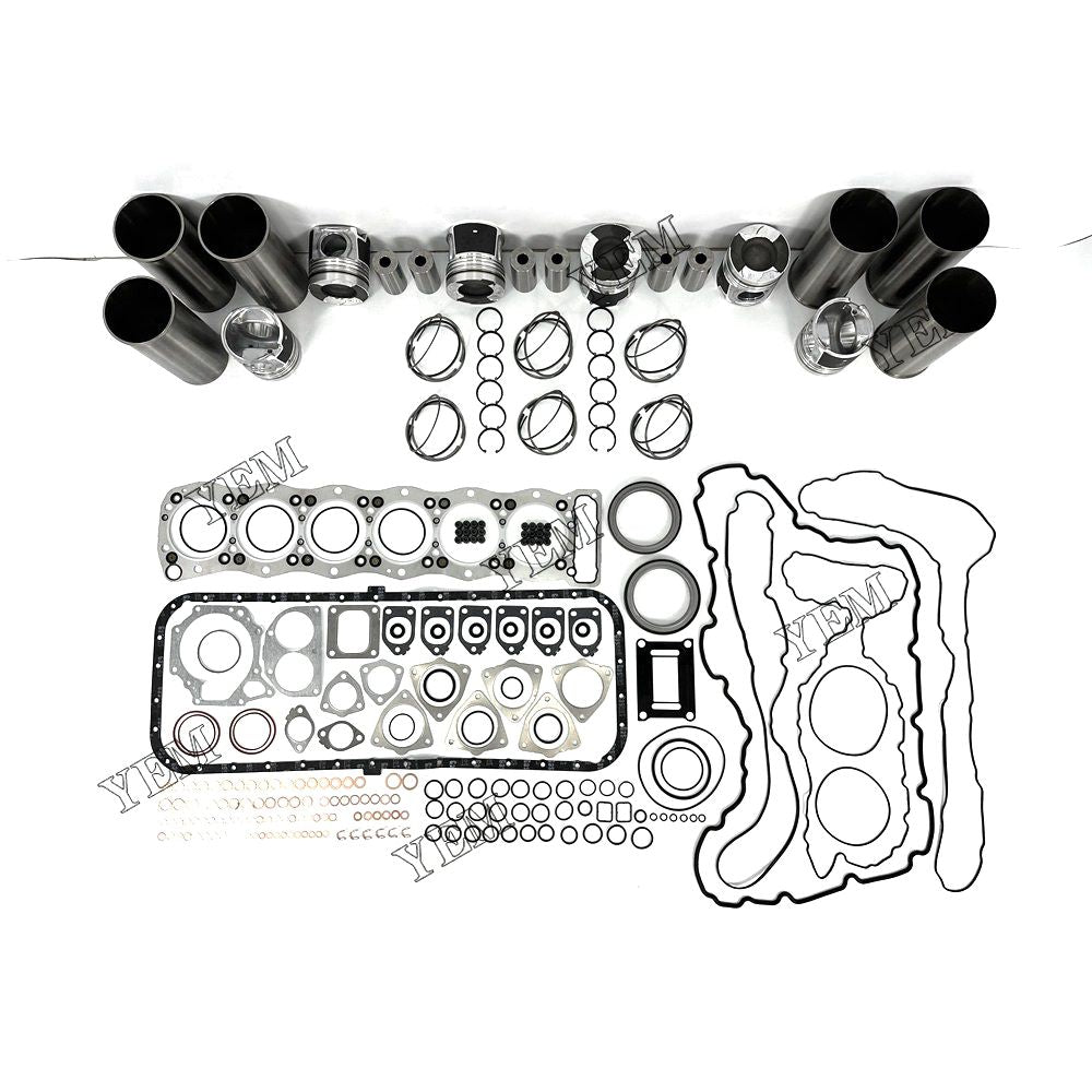 6UZ1 Overhaul Kit With Gasket Set For isuzu 6 cylinder diesel engine parts