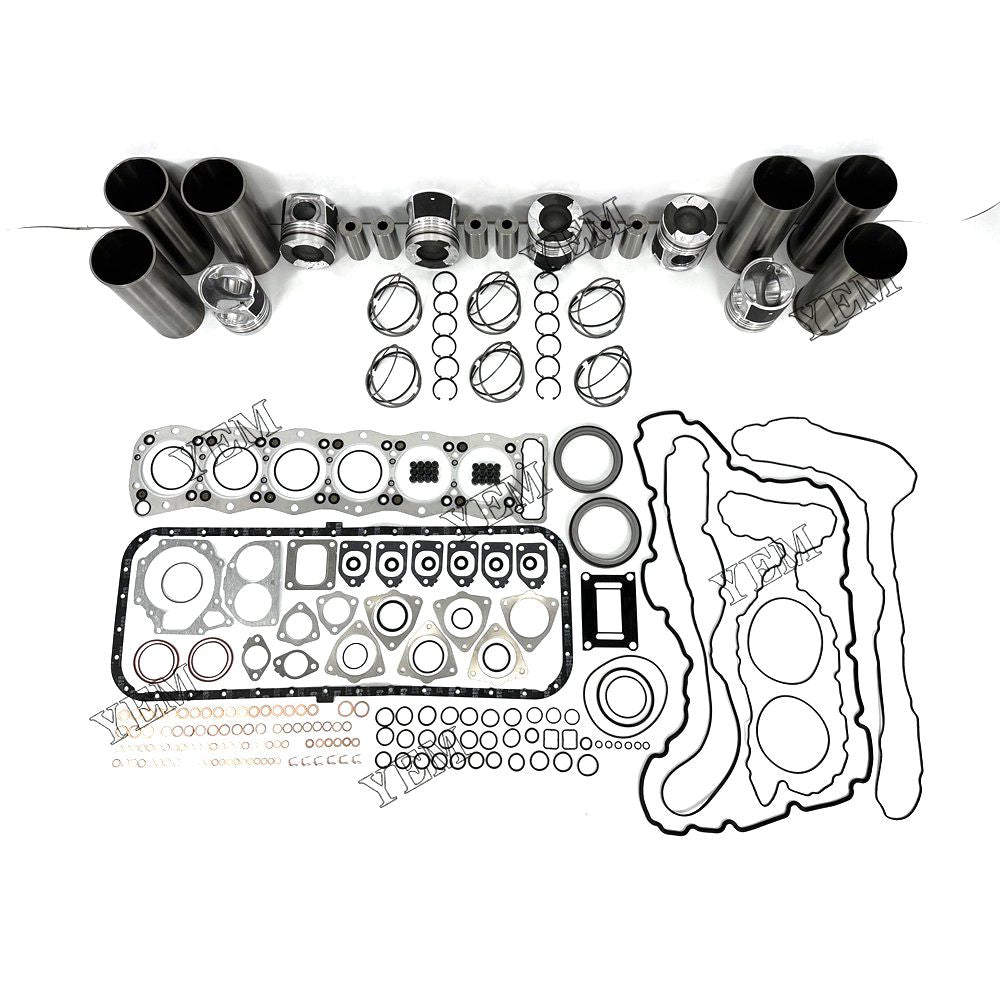 6UZ1 Overhaul Kit With Gasket Set For isuzu 6 cylinder diesel engine parts For isuzu