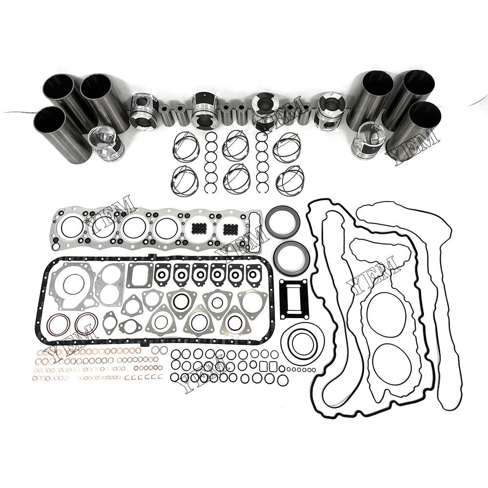 6UZ1 Overhaul Kit With Gasket Set For isuzu 6 cylinder diesel engine parts For isuzu