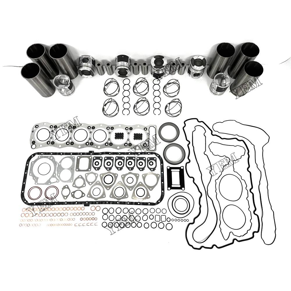 6UZ1 Overhaul Kit With Gasket Set For isuzu 6 cylinder diesel engine parts For isuzu