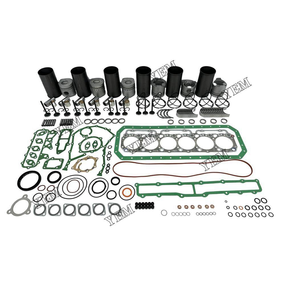 WO4D Overhaul Rebuild Kit With Gasket Set Bearing-Valve Train For Hino 6 cylinder diesel engine parts For Hino