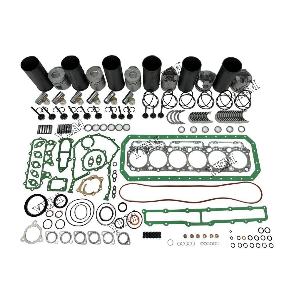 WO4D Overhaul Rebuild Kit With Gasket Set Bearing-Valve Train For Hino 6 cylinder diesel engine parts For Hino