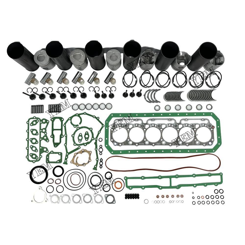 WO4D Overhaul Rebuild Kit With Gasket Set Bearing-Valve Train For Hino 6 cylinder diesel engine parts For Hino