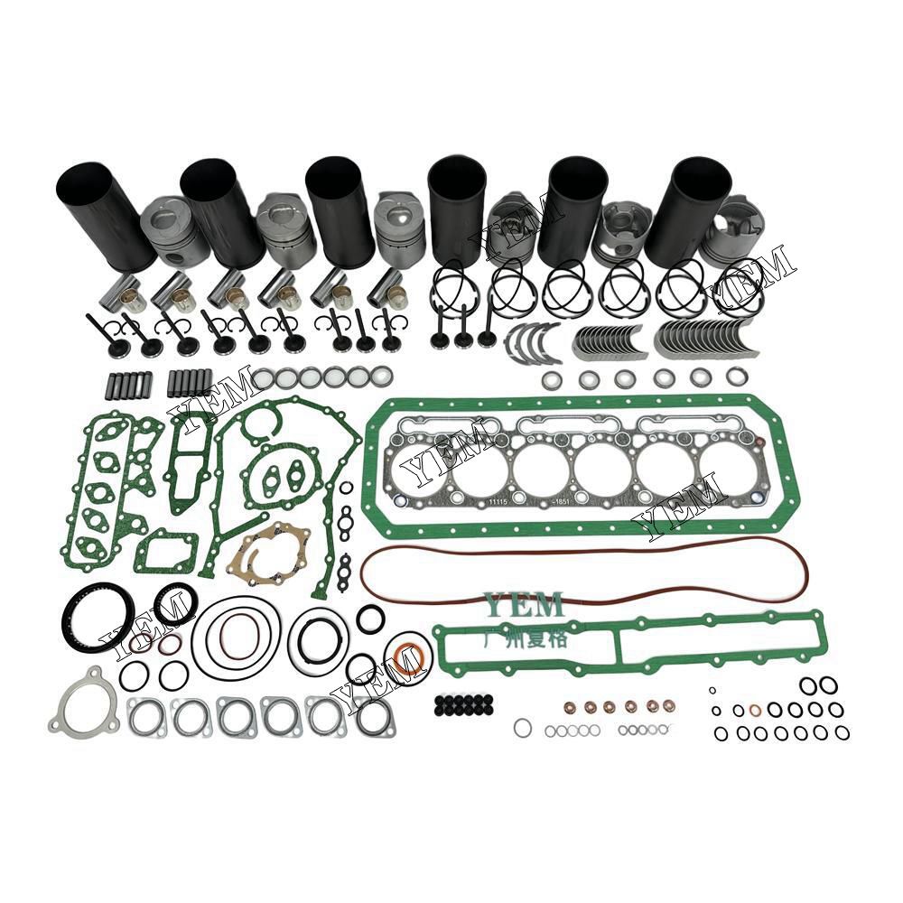 WO4D Overhaul Rebuild Kit With Gasket Set Bearing-Valve Train For Hino 6 cylinder diesel engine parts For Hino