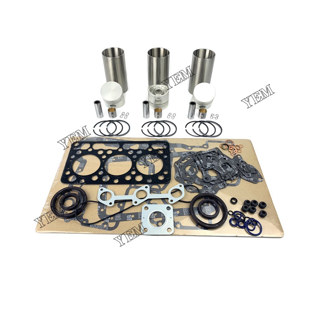 D750 Overhaul Kit With Gasket Set For Kubota 3 cylinder diesel engine parts