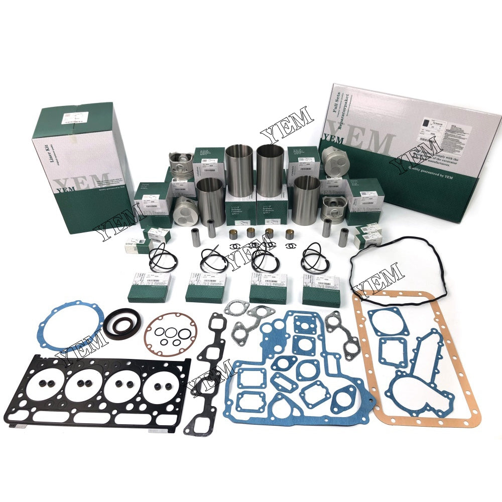 V2203 Overhaul Kit With Gasket Set For Kubota 4 cylinder diesel engine parts For Kubota