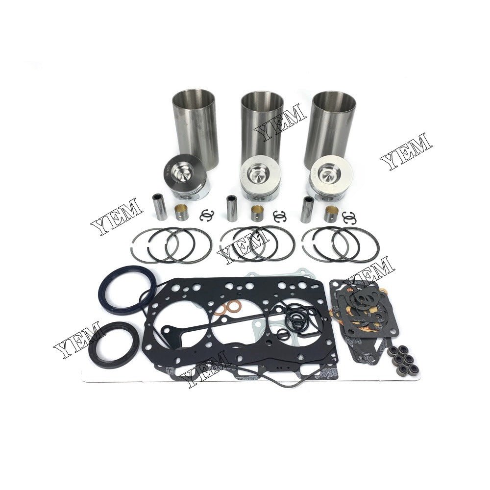 3D82 Overhaul Kit With Gasket Set For Yanmar 3 cylinder diesel engine parts For Yanmar