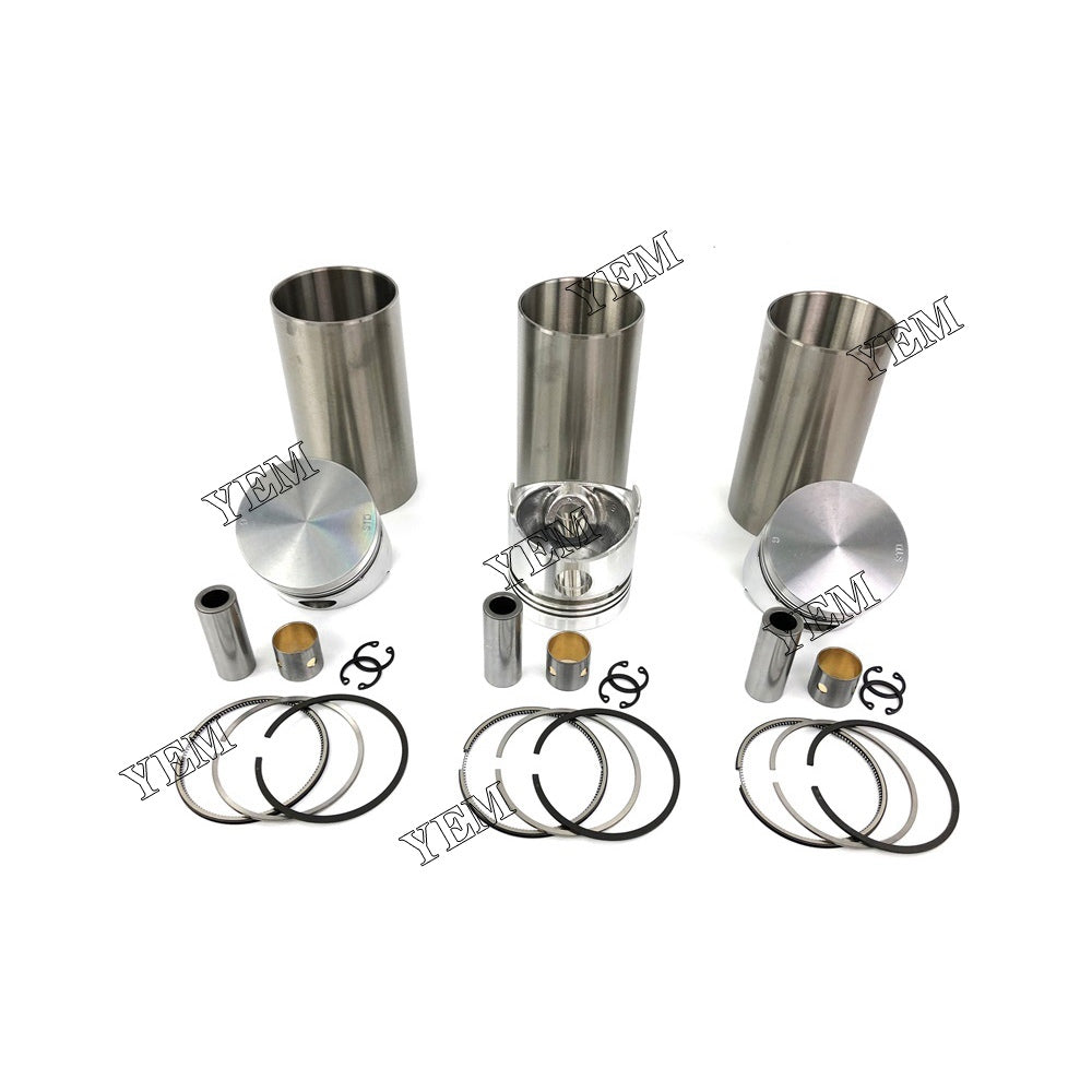 3T72HL Cylinder Liner Kit For Yanmar 3 cylinder diesel engine parts For Yanmar