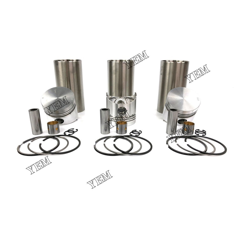 3T72HL Cylinder Liner Kit For Yanmar 3 cylinder diesel engine parts For Yanmar